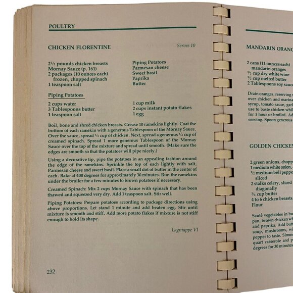 Beaumont Texas Junior League Lagniappe Cookbook First Edition 1982 Spiral Bound - Picture 12 of 15